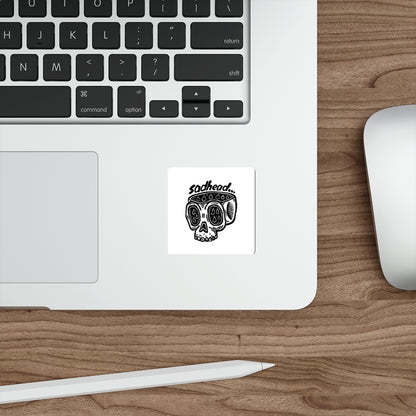 sadhead logo sticker